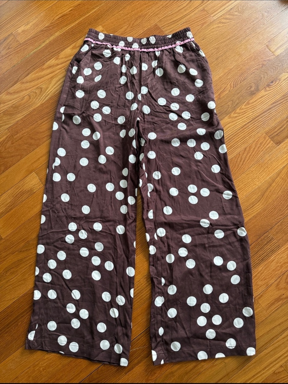 Anthropologie Brooklin Printed Wide-Leg Pants by Maeve Size Xs - Picture 5 of 8